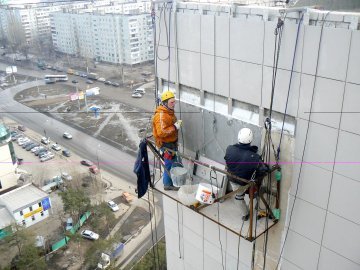 технология ремонта фасада