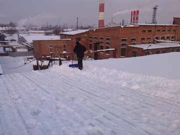 высотные работы снег