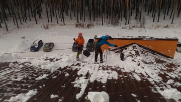 промышленная уборка снега