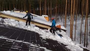 снег промальп