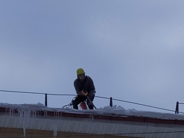 уборка кровли