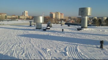 убрать снег с кровли екатеринбург