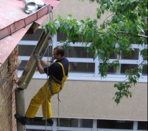 монтаж водостоков цена работы