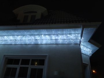 украшение фасада к новому году