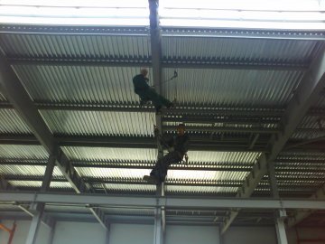 ремонт элеваторов промышленным альпинизмом