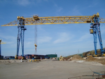 кран балка покраска