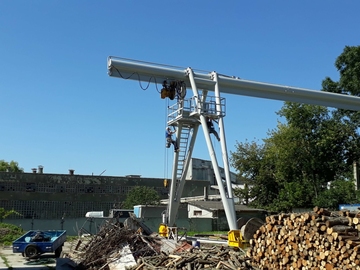 окраска кран балок