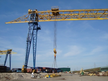 покраска кран балки