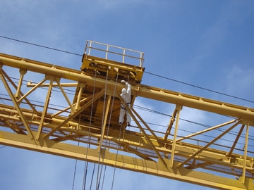 покраска кран балки