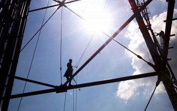 безвоздушная покраска металлоконструкций