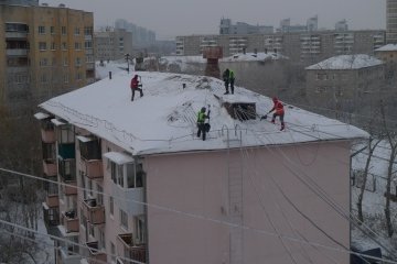 крыша без сосулек