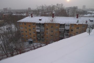 сброс снега