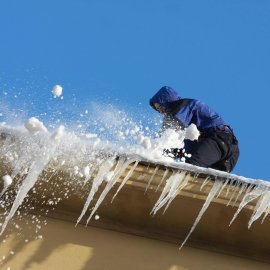 удаление наледи