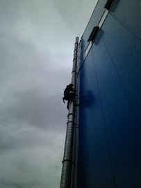 монтаж воздуховодов