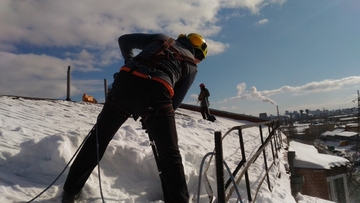 уборка крыши