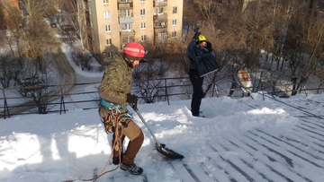 чистка крыш