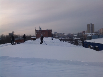 чистка крыш