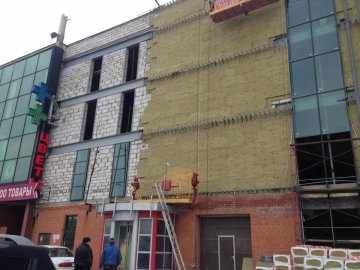 работы по облицовке фасадов