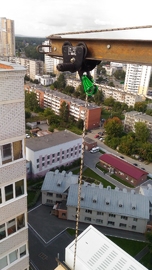 подъем мебели альпинистами