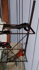 подъем мебели краном