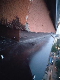 гидроизоляция швов навеса