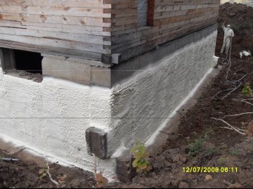устройство гидроизоляции фундамента цена