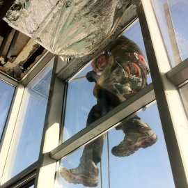 Замена стеклопакетов