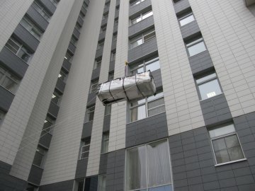 подъем груза на этаж