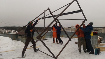 подъем на этаж груза